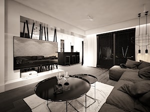 jazz house - Salon, styl nowoczesny - zdjęcie od Otwarte Studio Sztuka