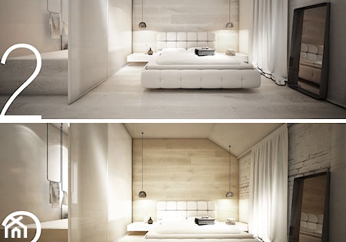 Sypialnia, styl nowoczesny - zdjęcie od Otwarte Studio Sztuka
