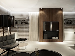 projekt mieszkania K - Salon, styl tradycyjny - zdjęcie od Otwarte Studio Sztuka