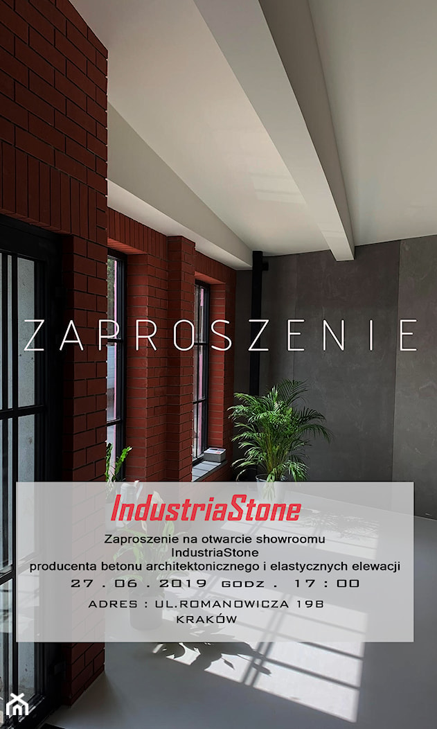 Showroom IndustriaStone - zdjęcie od IndustriaStone Beton Architektoniczny 5mm - Homebook