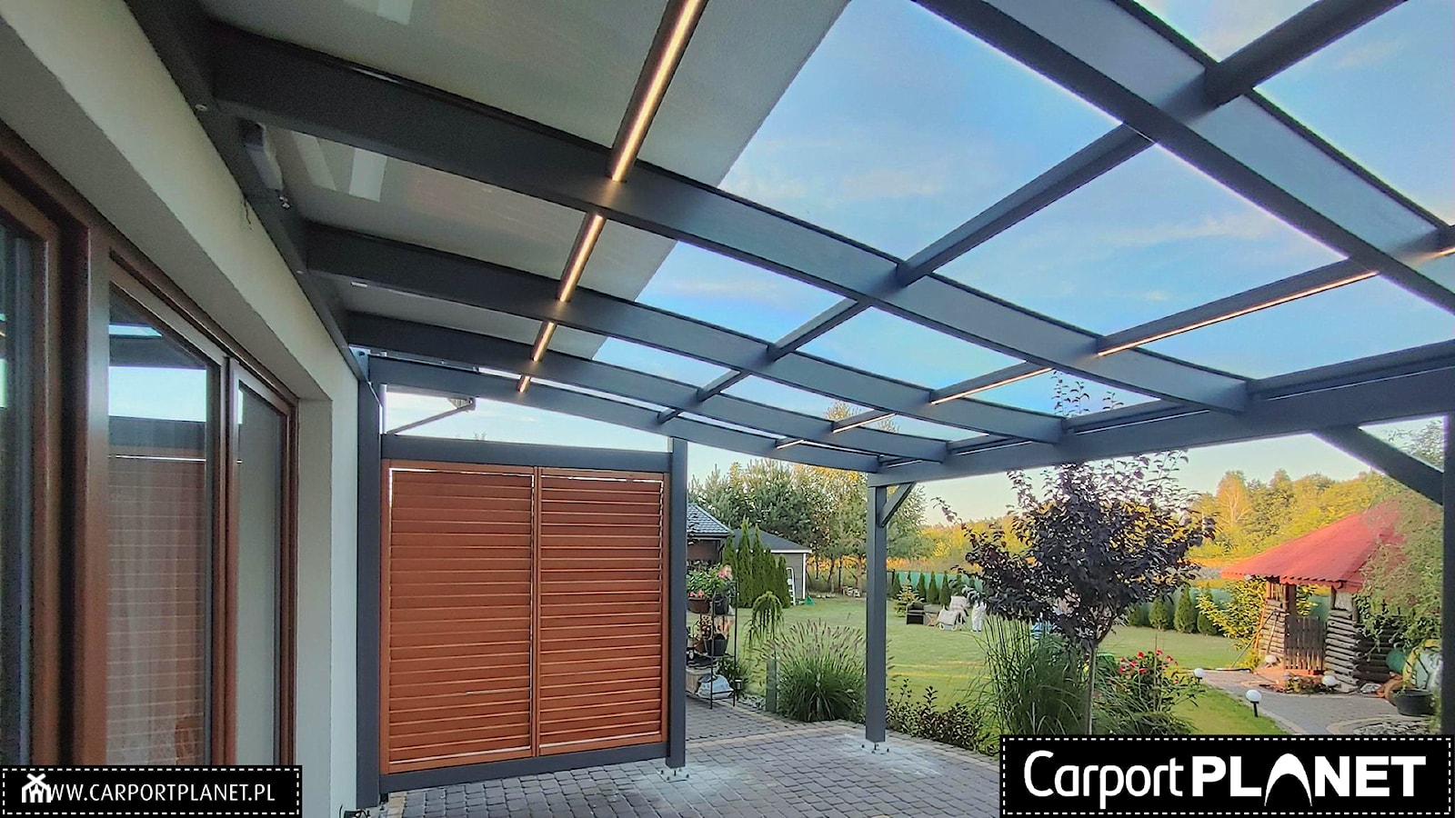 zadaszenie pergola drewniana - zdjęcie od Carport Planet - Homebook