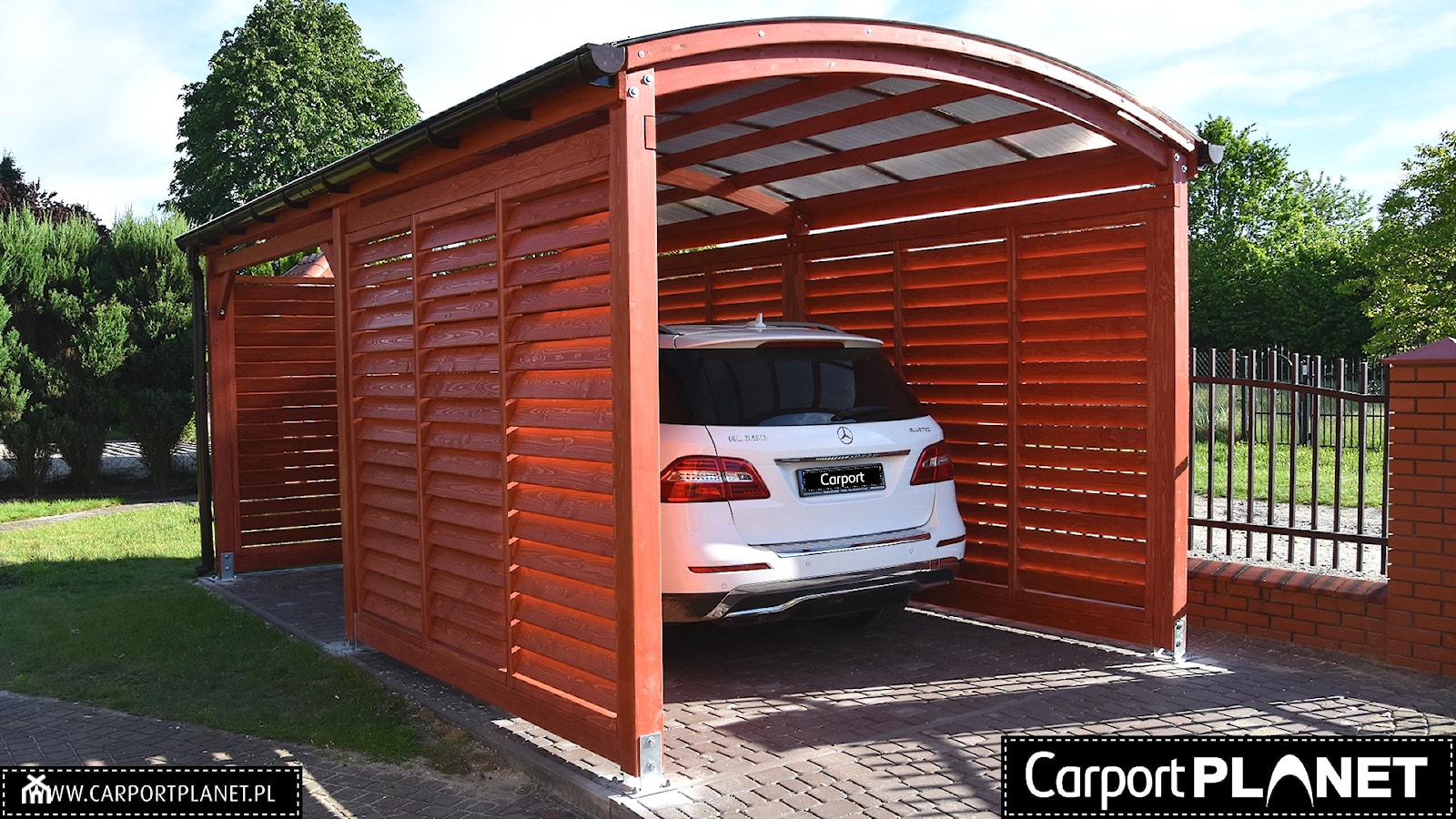 Wiata garażowa wolnostojąca - zdjęcie od Carport Planet - Homebook