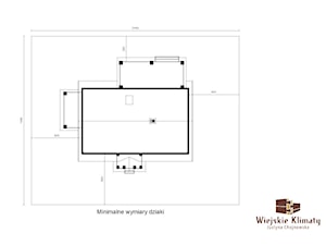 Projekt domu drewnianego - z bali "Borowina" - zdjęcie od KLIMAT DREWNA