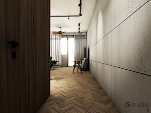 Projekt mieszkania 54m² - Hol / przedpokój, styl minimalistyczny - zdjęcie od i5studio