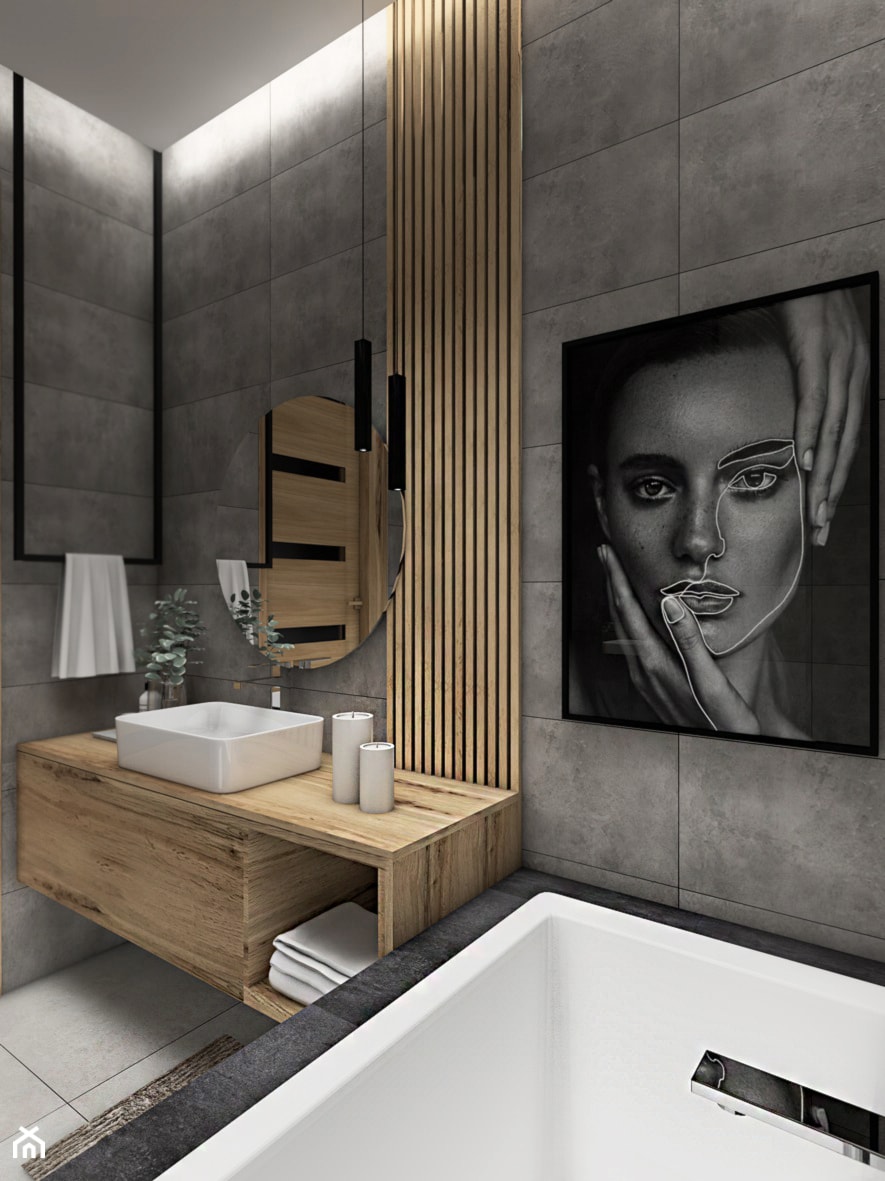 Mała łazienka - Łazienka, styl nowoczesny - zdjęcie od i5studio