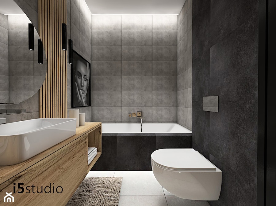 Mała łazienka - Łazienka, styl nowoczesny - zdjęcie od i5studio