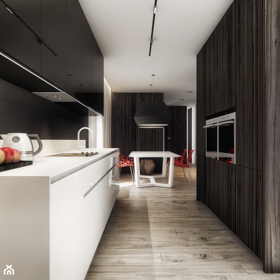 IR - Kuchnia, styl nowoczesny - zdjęcie od Cutout Architects