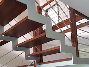Schody na konstrukcji stalowej 10a - zdjęcie od Otoschody nowoczesne schody