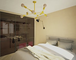 Mieszkanie z cegłą - Sypialnia, styl industrialny - zdjęcie od STYLOVE M2 - Homebook