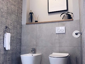Łazienka na poddaszu - Łazienka, styl minimalistyczny - zdjęcie od STYLOVE M2