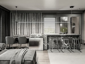 Penthouse w Katowicach - zdjęcie od Nahajowski Nieruchomości + Design