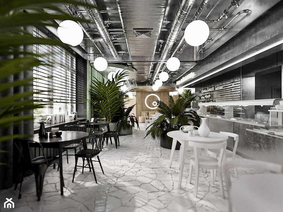 Restauracja w Dąbrowie - zdjęcie od Nahajowski Nieruchomości + Design