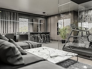 Penthouse w Katowicach - zdjęcie od Nahajowski Nieruchomości + Design