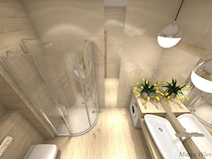 Łazienka, styl minimalistyczny - zdjęcie od BATHROOM DESIGN 3D, PROJEKTY ŁAZIENKEK, PROJEKTOWANIE WNĘTRZ