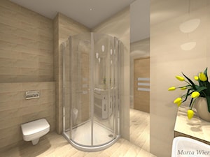 Łazienka, styl minimalistyczny - zdjęcie od BATHROOM DESIGN 3D, PROJEKTY ŁAZIENKEK, PROJEKTOWANIE WNĘTRZ