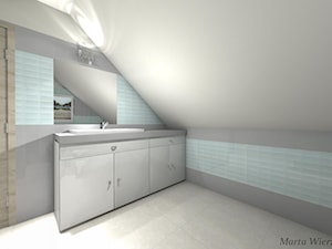 Łazienka, styl nowoczesny - zdjęcie od BATHROOM DESIGN 3D, PROJEKTY ŁAZIENKEK, PROJEKTOWANIE WNĘTRZ