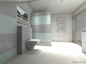 Łazienka, styl glamour - zdjęcie od BATHROOM DESIGN 3D, PROJEKTY ŁAZIENKEK, PROJEKTOWANIE WNĘTRZ