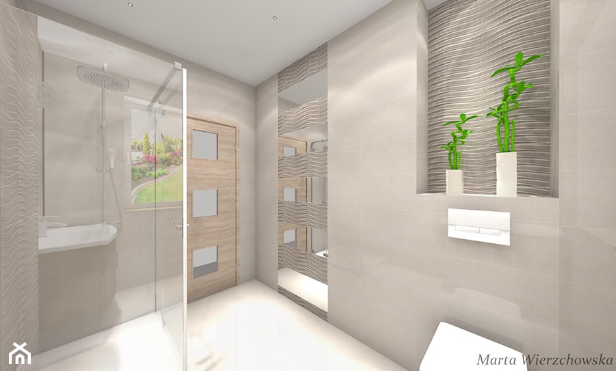 Łazienka, styl glamour - zdjęcie od BATHROOM DESIGN 3D, PROJEKTY ŁAZIENKEK, PROJEKTOWANIE WNĘTRZ