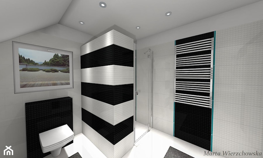 Łazienka, styl nowoczesny - zdjęcie od BATHROOM DESIGN 3D, PROJEKTY ŁAZIENKEK, PROJEKTOWANIE WNĘTRZ