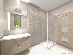 Łazienka, styl glamour - zdjęcie od BATHROOM DESIGN 3D, PROJEKTY ŁAZIENKEK, PROJEKTOWANIE WNĘTRZ