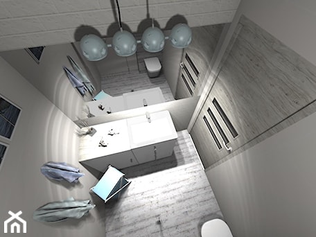 Aranżacje wnętrz - Łazienka: Łazienka shabby chic - BATHROOM DESIGN 3D, PROJEKTY ŁAZIENKEK, PROJEKTOWANIE WNĘTRZ . Przeglądaj, dodawaj i zapisuj najlepsze zdjęcia, pomysły i inspiracje designerskie. W bazie mamy już prawie milion fotografii!