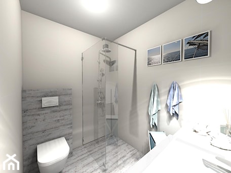 Aranżacje wnętrz - Łazienka: Łazienka shabby chic - BATHROOM DESIGN 3D, PROJEKTY ŁAZIENKEK, PROJEKTOWANIE WNĘTRZ . Przeglądaj, dodawaj i zapisuj najlepsze zdjęcia, pomysły i inspiracje designerskie. W bazie mamy już prawie milion fotografii!