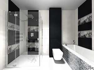 W dobrym stylu - Łazienka, styl nowoczesny - zdjęcie od BATHROOM DESIGN 3D, PROJEKTY ŁAZIENKEK, PROJEKTOWANIE WNĘTRZ