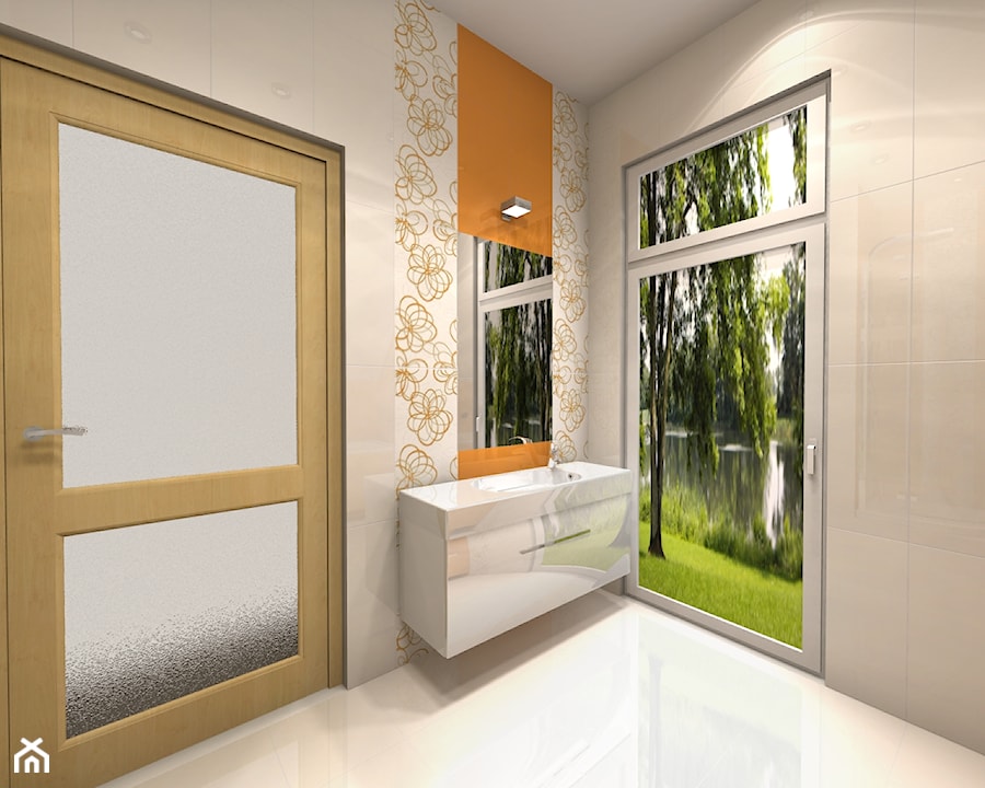 Łazienka, styl glamour - zdjęcie od BATHROOM DESIGN 3D, PROJEKTY ŁAZIENKEK, PROJEKTOWANIE WNĘTRZ