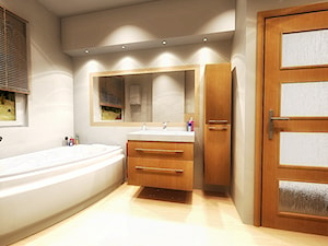 Łazienka, styl minimalistyczny - zdjęcie od BATHROOM DESIGN 3D, PROJEKTY ŁAZIENKEK, PROJEKTOWANIE WNĘTRZ