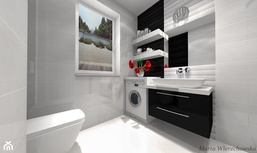 Łazienka, styl nowoczesny - zdjęcie od BATHROOM DESIGN 3D, PROJEKTY ŁAZIENKEK, PROJEKTOWANIE WNĘTRZ