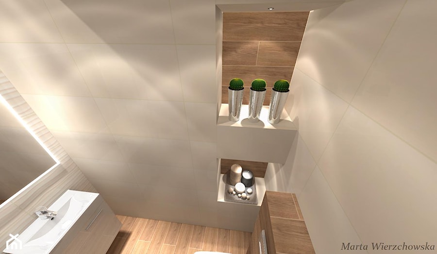 - zdjęcie od BATHROOM DESIGN 3D, PROJEKTY ŁAZIENKEK, PROJEKTOWANIE WNĘTRZ