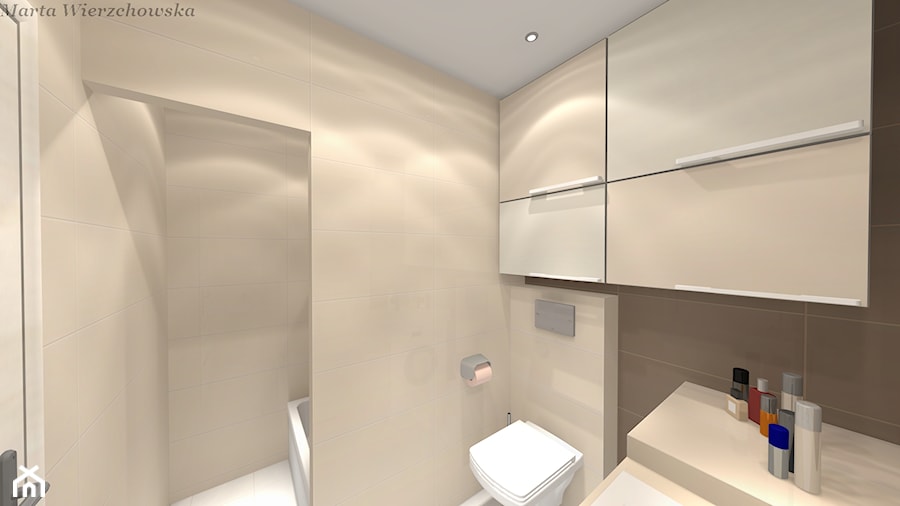 - zdjęcie od BATHROOM DESIGN 3D, PROJEKTY ŁAZIENKEK, PROJEKTOWANIE WNĘTRZ