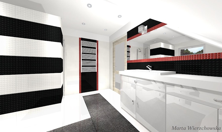 - zdjęcie od BATHROOM DESIGN 3D, PROJEKTY ŁAZIENKEK, PROJEKTOWANIE WNĘTRZ