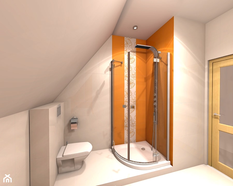 Łazienka, styl glamour - zdjęcie od BATHROOM DESIGN 3D, PROJEKTY ŁAZIENKEK, PROJEKTOWANIE WNĘTRZ