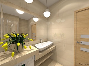 Łazienka, styl skandynawski - zdjęcie od BATHROOM DESIGN 3D, PROJEKTY ŁAZIENKEK, PROJEKTOWANIE WNĘTRZ