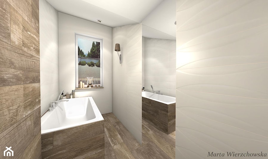 Łazienka, styl industrialny - zdjęcie od BATHROOM DESIGN 3D, PROJEKTY ŁAZIENKEK, PROJEKTOWANIE WNĘTRZ