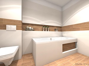 Łazienka, styl skandynawski - zdjęcie od BATHROOM DESIGN 3D, PROJEKTY ŁAZIENKEK, PROJEKTOWANIE WNĘTRZ