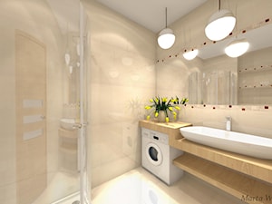 Łazienka, styl skandynawski - zdjęcie od BATHROOM DESIGN 3D, PROJEKTY ŁAZIENKEK, PROJEKTOWANIE WNĘTRZ