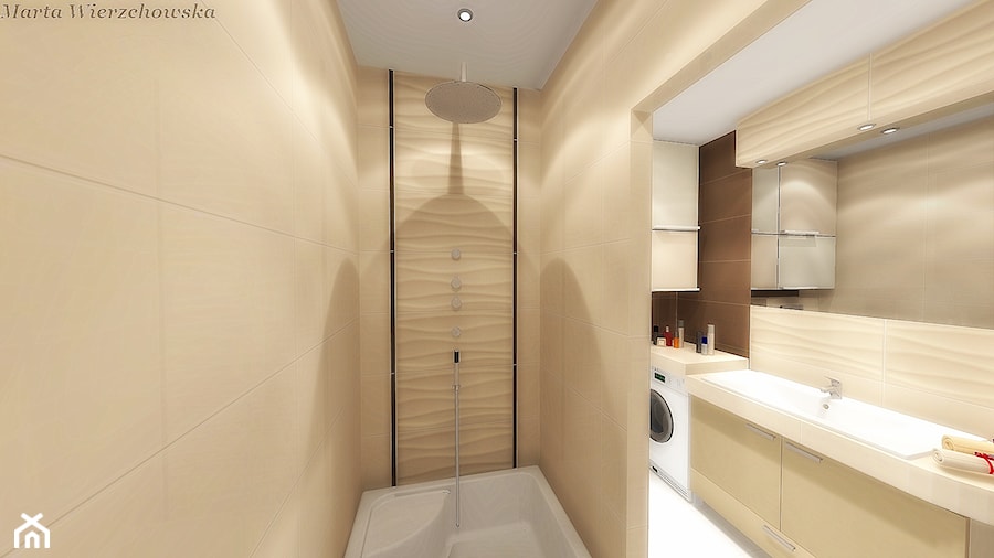 - zdjęcie od BATHROOM DESIGN 3D, PROJEKTY ŁAZIENKEK, PROJEKTOWANIE WNĘTRZ