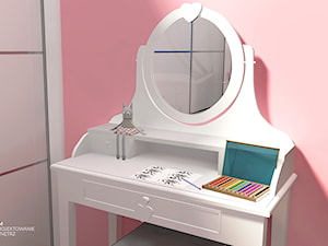 Różowy pokój dla dziewczynki - zdjęcie od EM Projektowanie Wnętrz