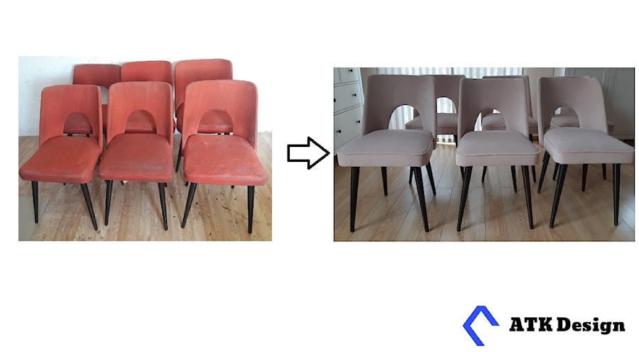 Krzesła - zdjęcie od ATK Design Pracownia Tapicerska