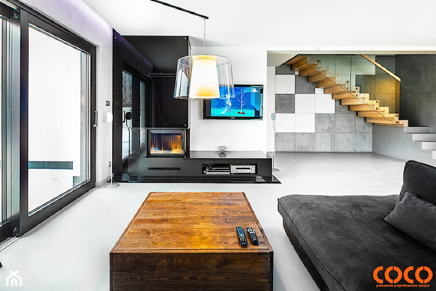 Dom - Salon, styl nowoczesny - zdjęcie od COCO Pracownia projektowania wnętrz