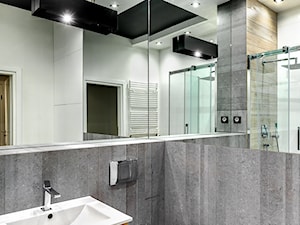 Lustrzana łazienka - zdjęcie od COCO Pracownia projektowania wnętrz