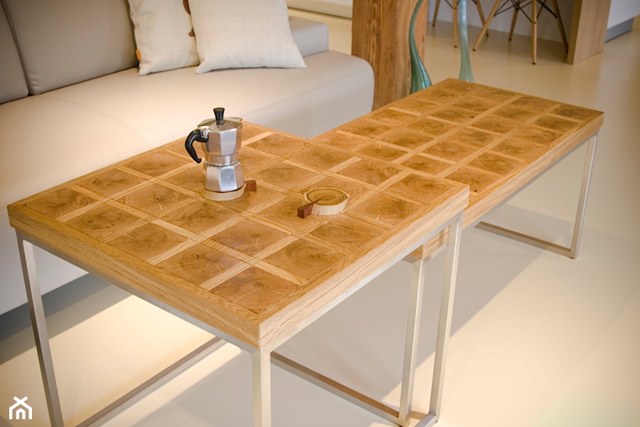 stolik drewniany Gie El Home - zdjęcie od Genius Loci Architekci
