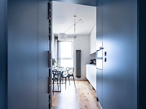 Mieszkanie z kostką Poznań - Kuchnia, styl minimalistyczny - zdjęcie od zonaarchitekci
