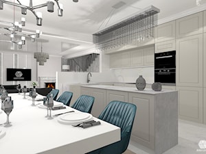 Elegancka kuchnia - zdjęcie od ArchiNice - pracownia projektowa