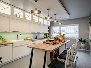 W OBJĘCIACH KLIMATU - Kuchnia, styl skandynawski - zdjęcie od Przestrzen Pracownia architektury wnetrz Krystyna Sabada