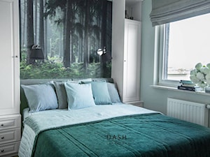 Mieszkanie w Radomiu - Średnia szara sypialnia, styl tradycyjny - zdjęcie od Dash Interiors