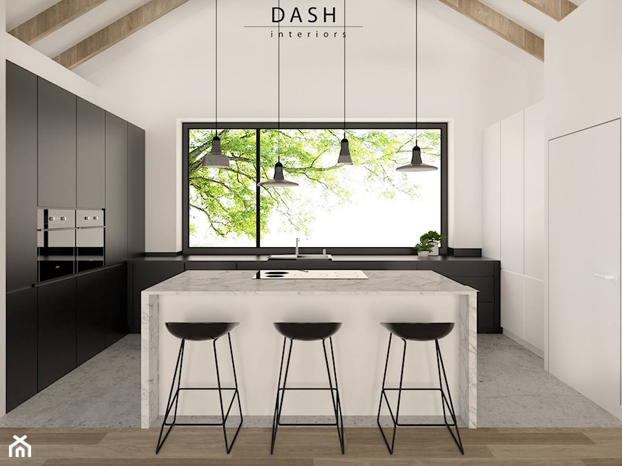 Dom pod Warszawą - Kuchnia, styl nowoczesny - zdjęcie od Dash Interiors