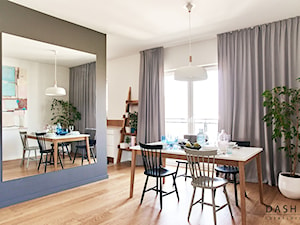 Mieszkanie na warszawskich Bielanach - Jadalnia, styl nowoczesny - zdjęcie od Dash Interiors